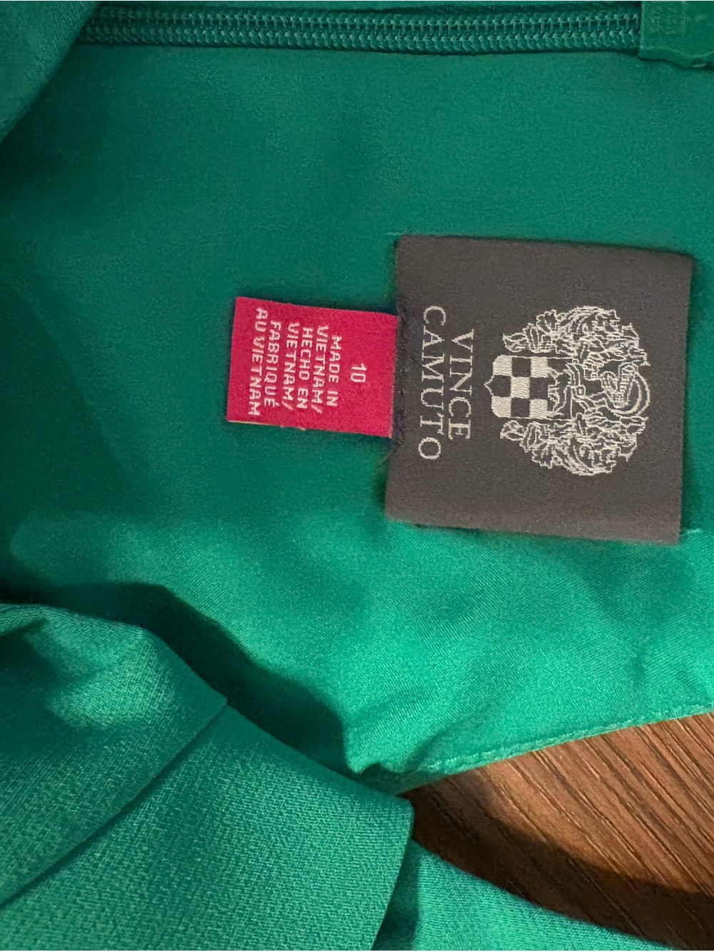 Vince Camuto Ruffle-Front Halter Sheath Dress - Picture 5 of 5